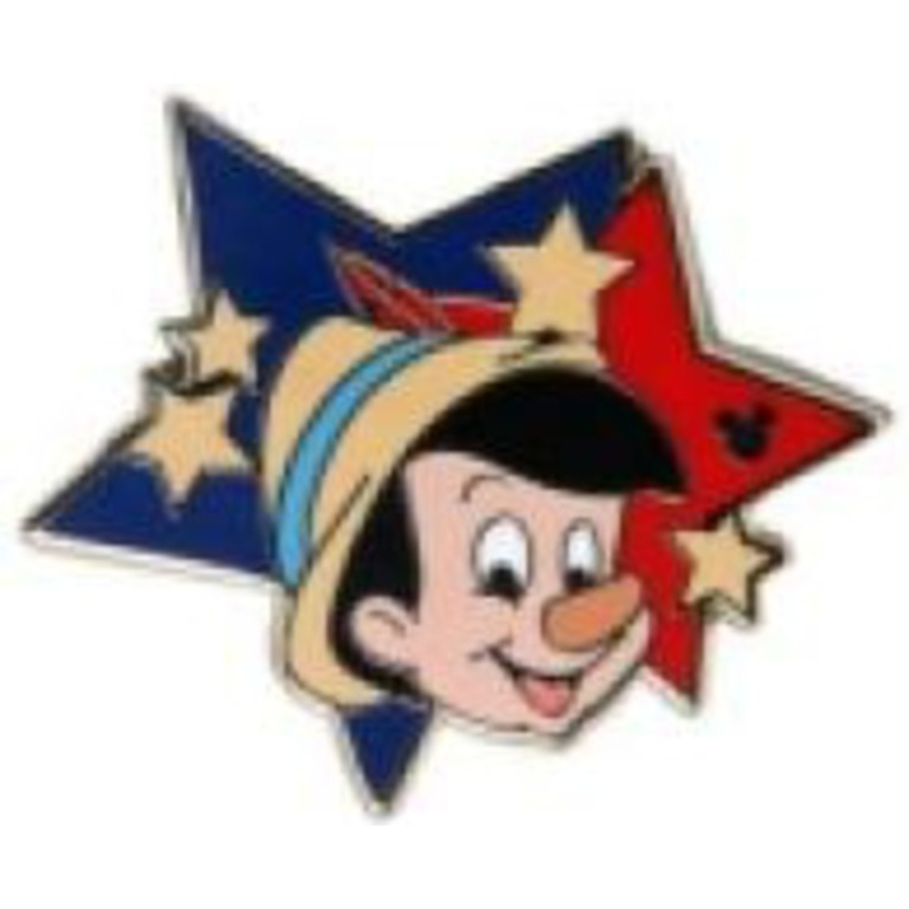 Disney Pin Star Salute Pinocchio Patriotic Artist Proof AP 00029 - Picture 1 of 1